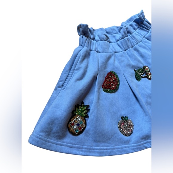 NWT Queen of Sparkle 3D Fruit Skort Size Small - Picture 4 of 12